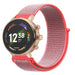 Correa nylon Fossil Gen 6 - 42mm (rosa/rojo)