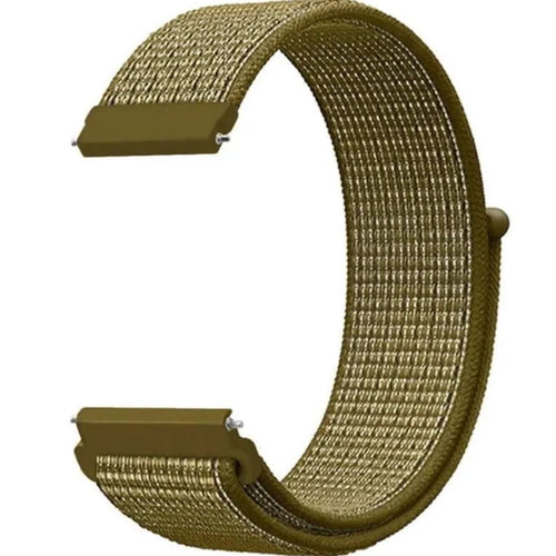 Correa nylon Withings ScanWatch 2 - 42mm (oliva)