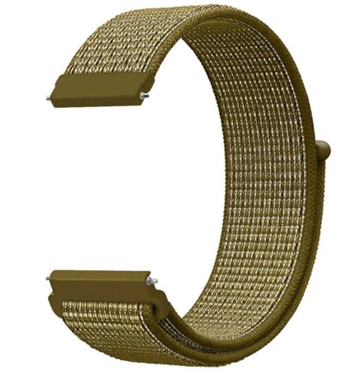 Correa nylon Amazfit GTR Mini (oliva)