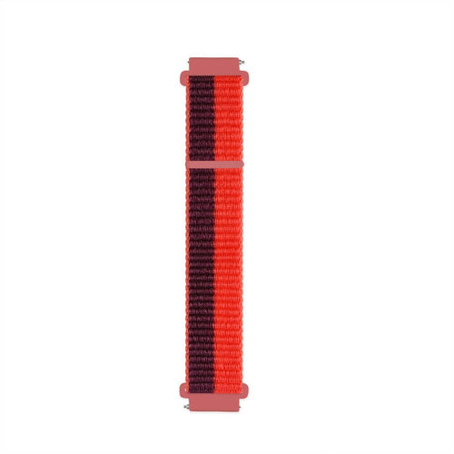 Correa nylon Coros Apex 42mm (cereza magenta)