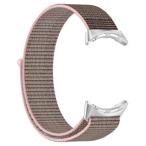 Google Pixel Watch 4 - 41mm Nylon Strap (Pink)