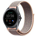 Fossil Gen 5e 44mm Nylon Strap (Grey/Pink)