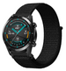 Correa nylon Huawei Watch GT/GT 2 (negra)