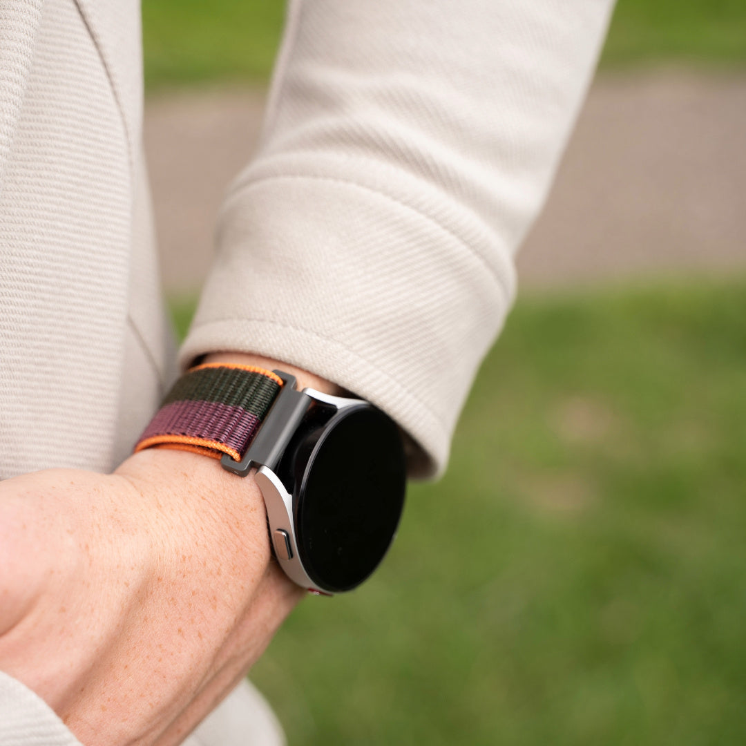 Correa nylon Xiaomi Watch 2 Pro (cereza oscura)