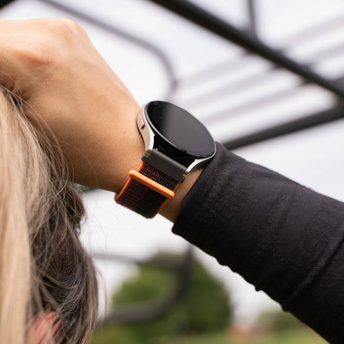 Correa nylon Xiaomi Watch S3 (cereza oscura)