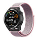 Correa nylon Huawei Watch GT Runner (arena rosa)
