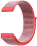 Correa reloj 18mm nylon - universal (rosa/rojo)