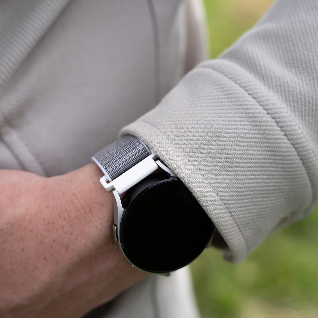 Garmin Vivoactive 4s Nylon Strap (Grey)