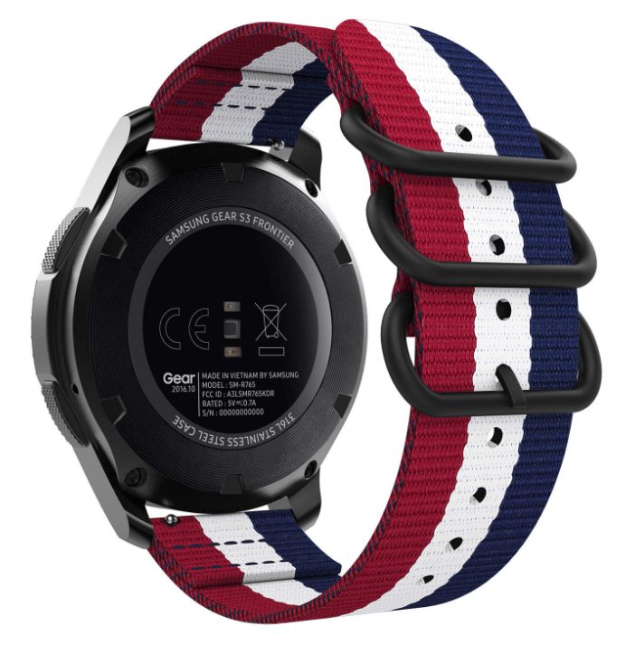 Correa nylon con hebilla Samsung Galaxy Watch 4 - 44mm (tri-color)