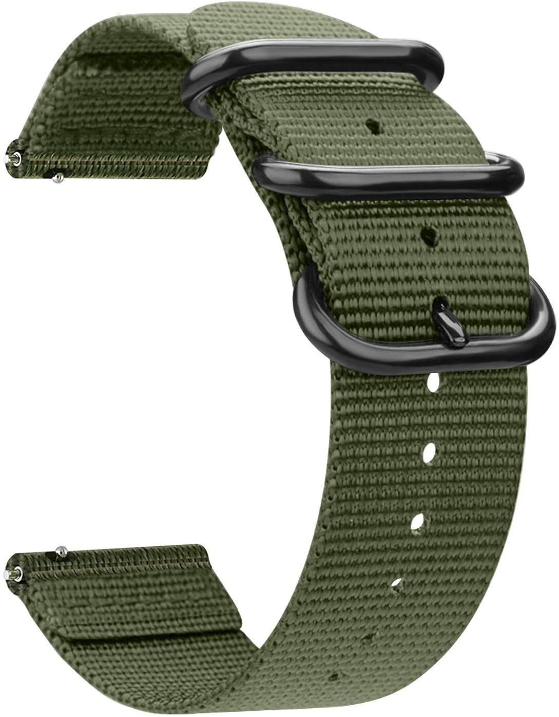 Correa nylon con hebilla Withings Steel HR - 40mm (verde)