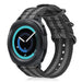 Samsung Gear Sport Nylon Strap with Buckle (Black/Grey)
