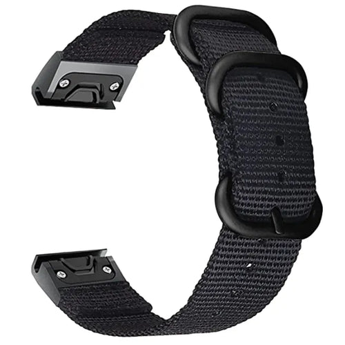 Garmin Approach S62 Nylon Strap with Buckle (Black)