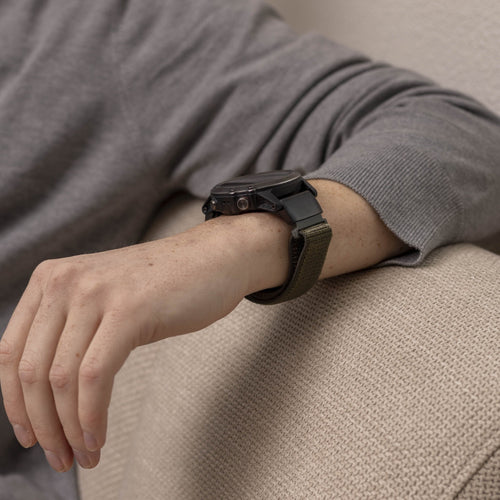 Correa nylon Garmin Descent MK2(i) (verde militar)