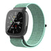 Correa nylon Fitbit Versa 4 (menta)