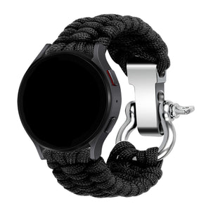 Correa nylon cuerda Amazfit Bip U (Pro) (negro)