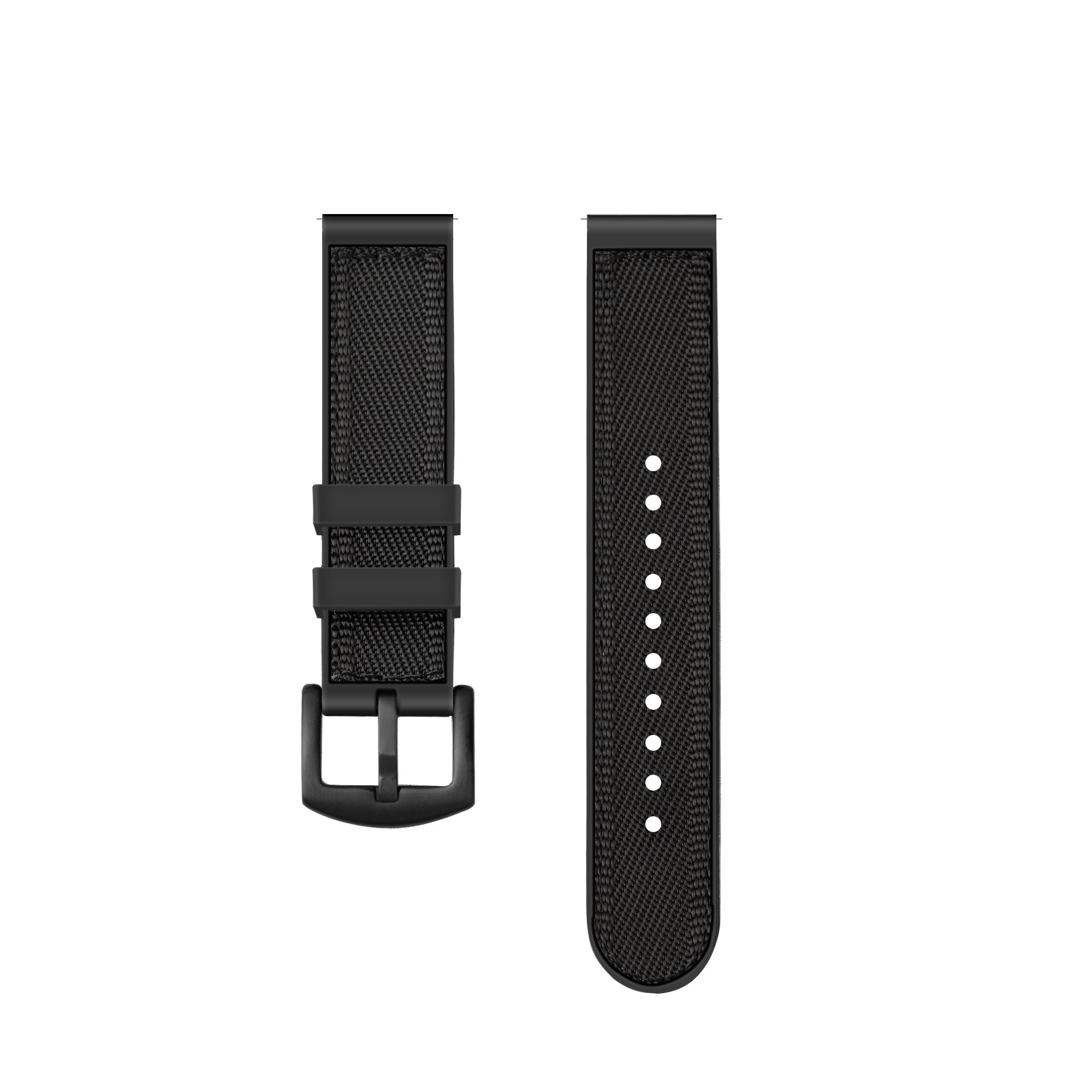 Amazfit Bip 5 Nylon Hybrid Strap (Black)