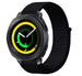Correa nylon Samsung Gear Sport (negra)