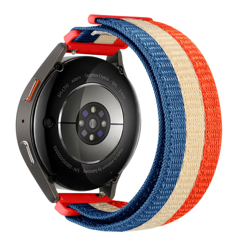 Correa nylon triple Garmin Venu 2 Plus (arcoíris)