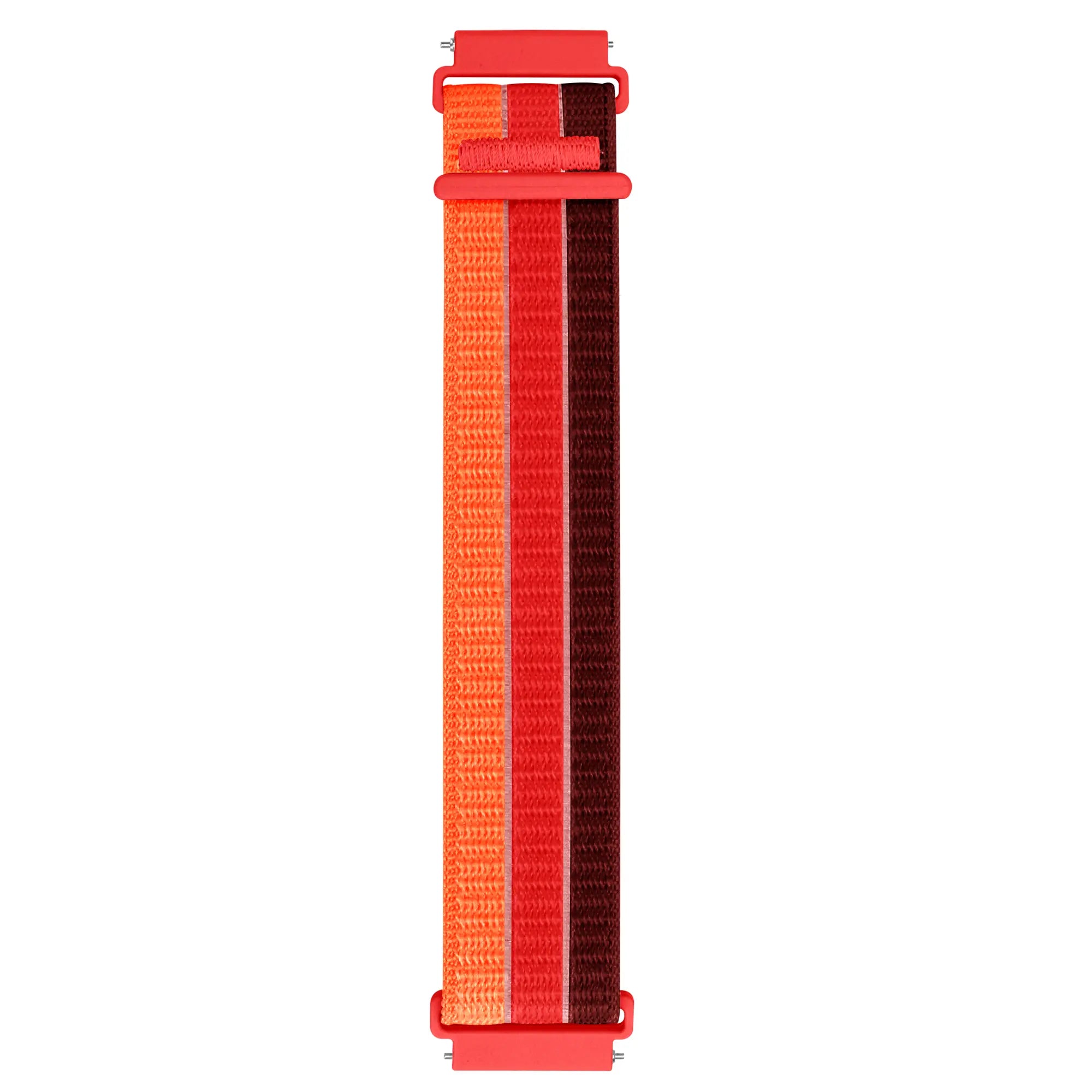 Correa nylon triple Garmin Forerunner 55 (rojo/mixto)