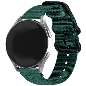 Withings Steel HR Sport Nylon Buckle Strap (Dark Green)