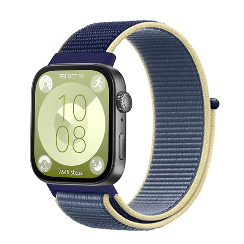 Correa nylon Huawei Watch 3 (Pro) (azul océano)