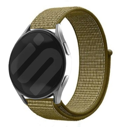 Correa nylon Motorola Moto Watch - 47mm (oliva)