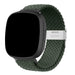 Correa trenzada ajustable Fitbit Sense (verde oliva)