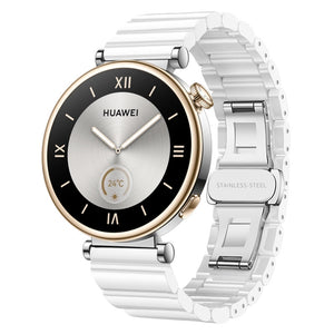 Correa ceramica perlado Huawei Watch 5 - 46mm (blanco)