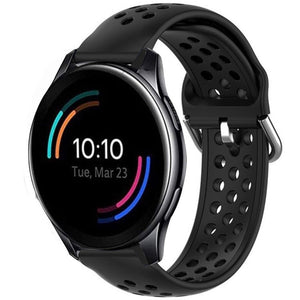 oneplus-watch-siliconen-bandje-zwart