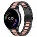 Correa acero OnePlus Watch (negro/rosa)