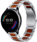 Correa de madera / acero OnePlus Watch 3 (plata)