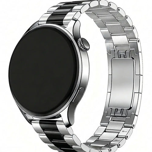 Correa acero 'One Push' Gard Pro Health Smartwatch 2+ (plata/negro)