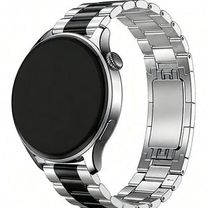 Correa acero 'One Push' Coros Apex 4 - 42mm (plata/negro)