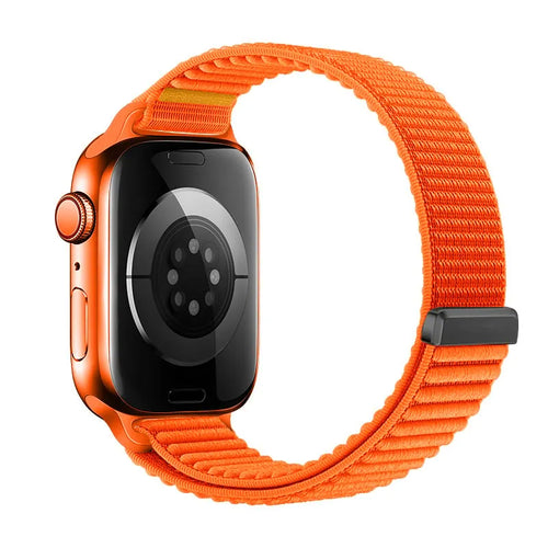 Strap-it Apple Watch Wave Nylon Strap (Orange)