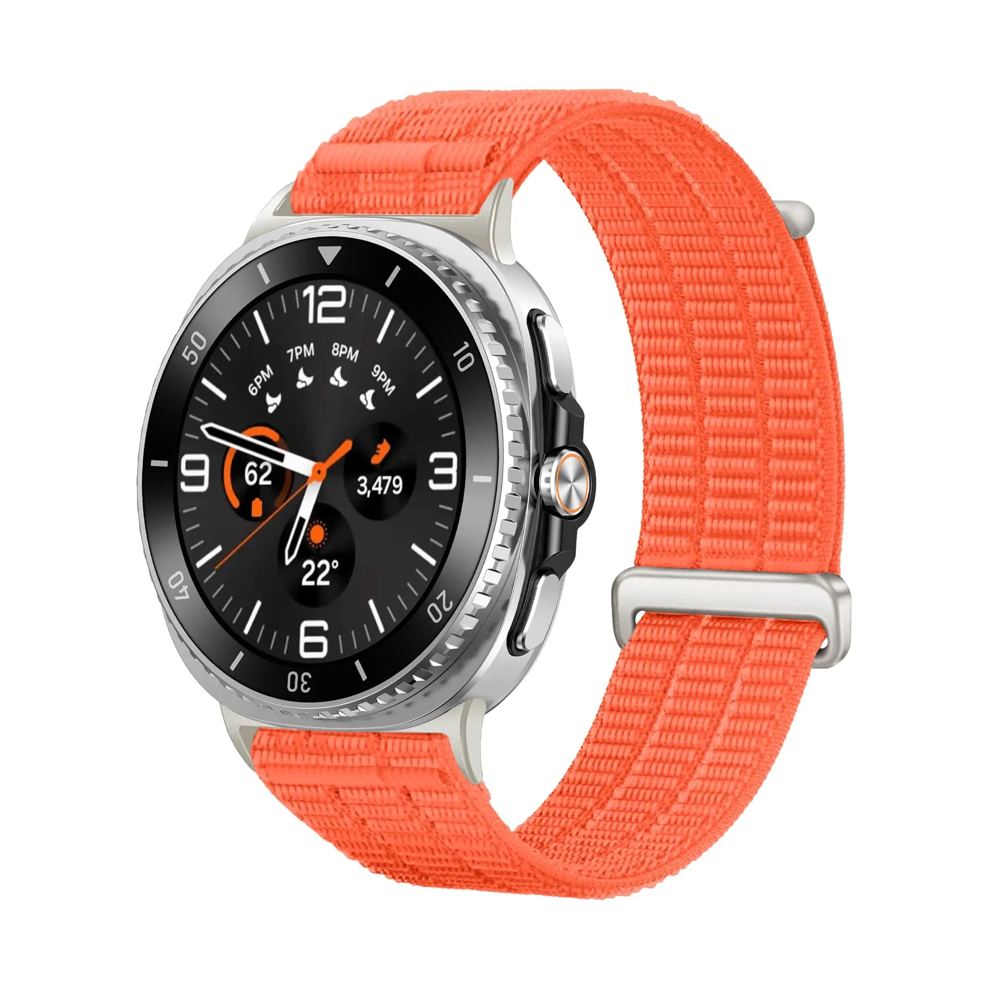 Correa nylon air Samsung Galaxy Watch 8 - 40mm (naranja)
