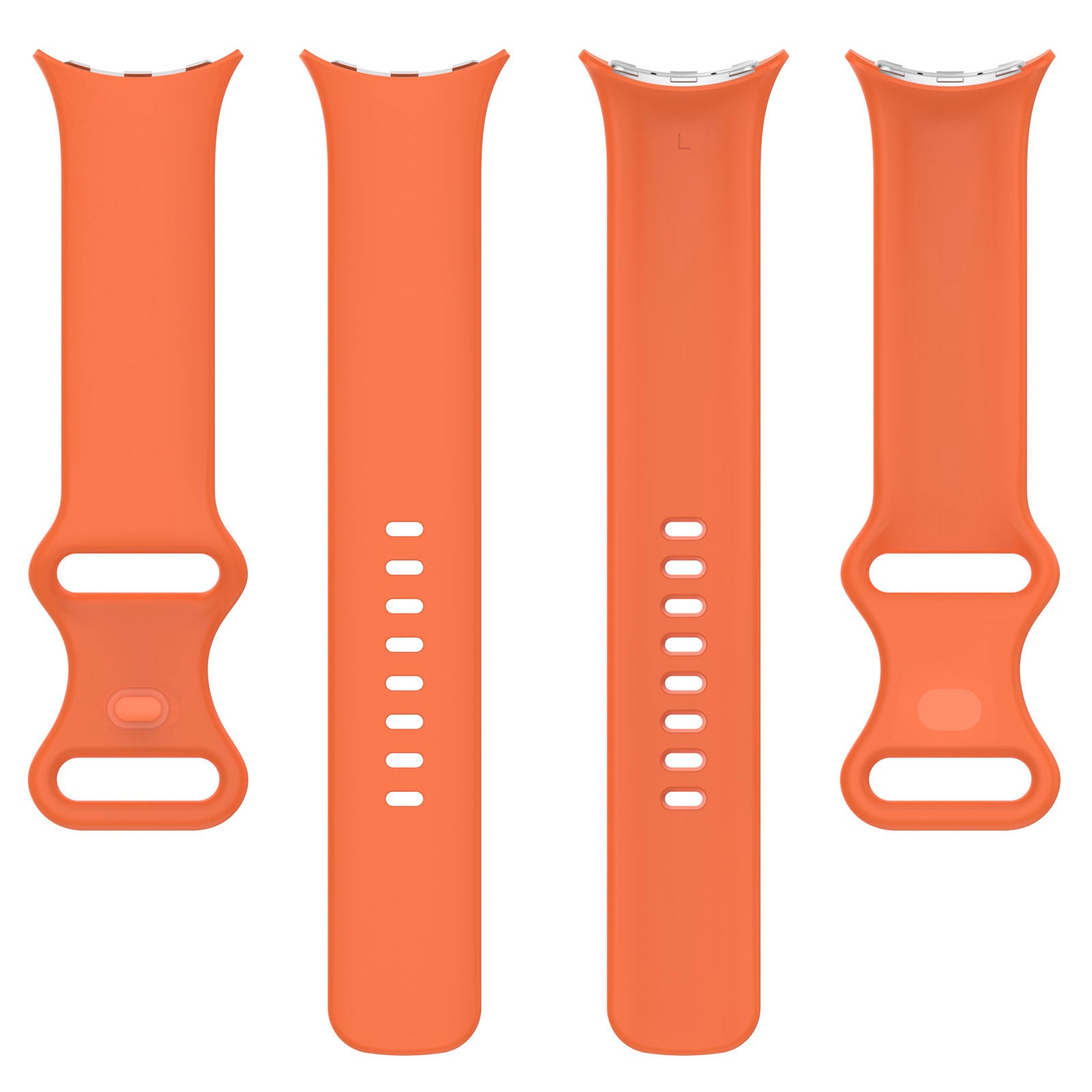 Correa silicona clásica Google Pixel Watch 4 - 45mm (naranja)