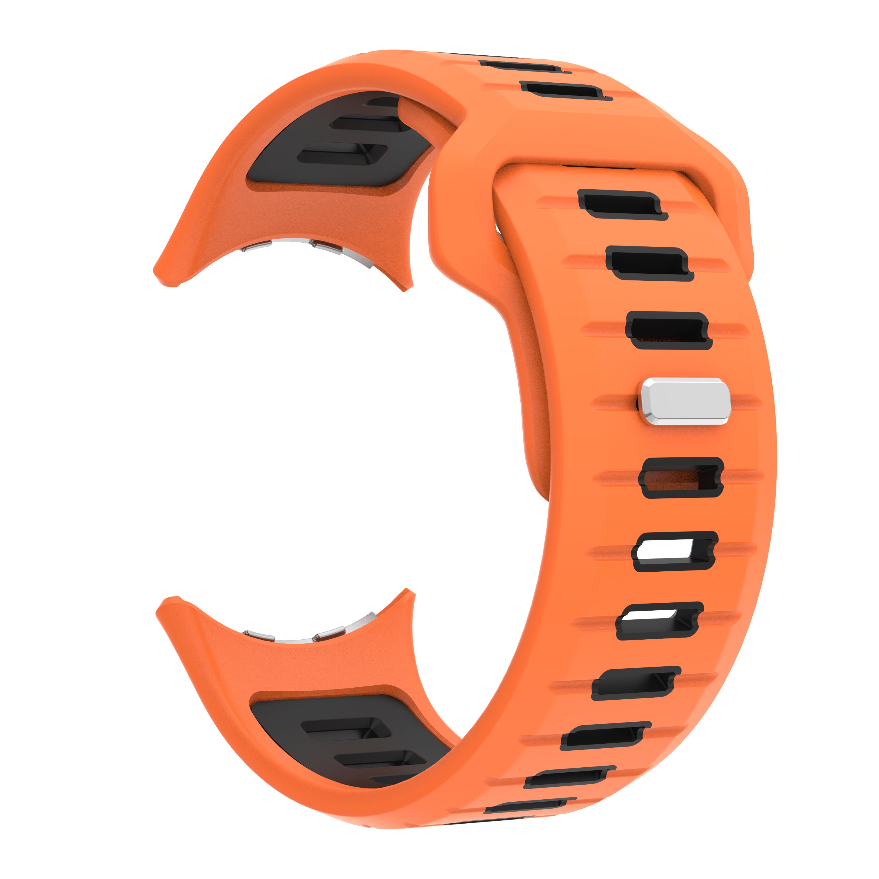 Correa deportiva Outdoor Google Pixel Watch 4 - 45mm (naranja/negro)