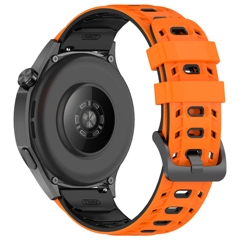 Correa deportiva Mecha Motorola Moto Watch - 47mm (naranja/negro)