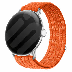 Google Pixel Watch 5 - 45mm Ultra Thin Nylon Strap (Orange)