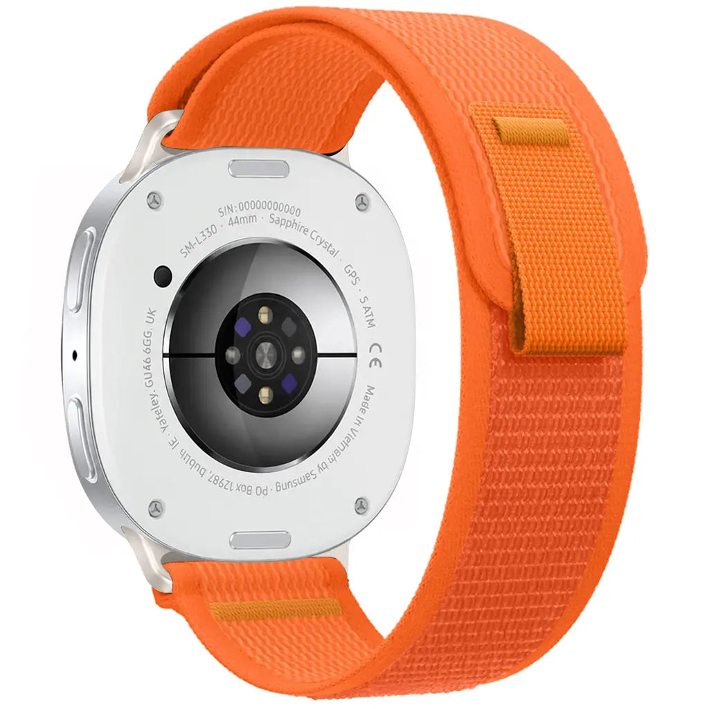 Correa nylon trail Samsung Galaxy Watch 8 Classic (naranja)