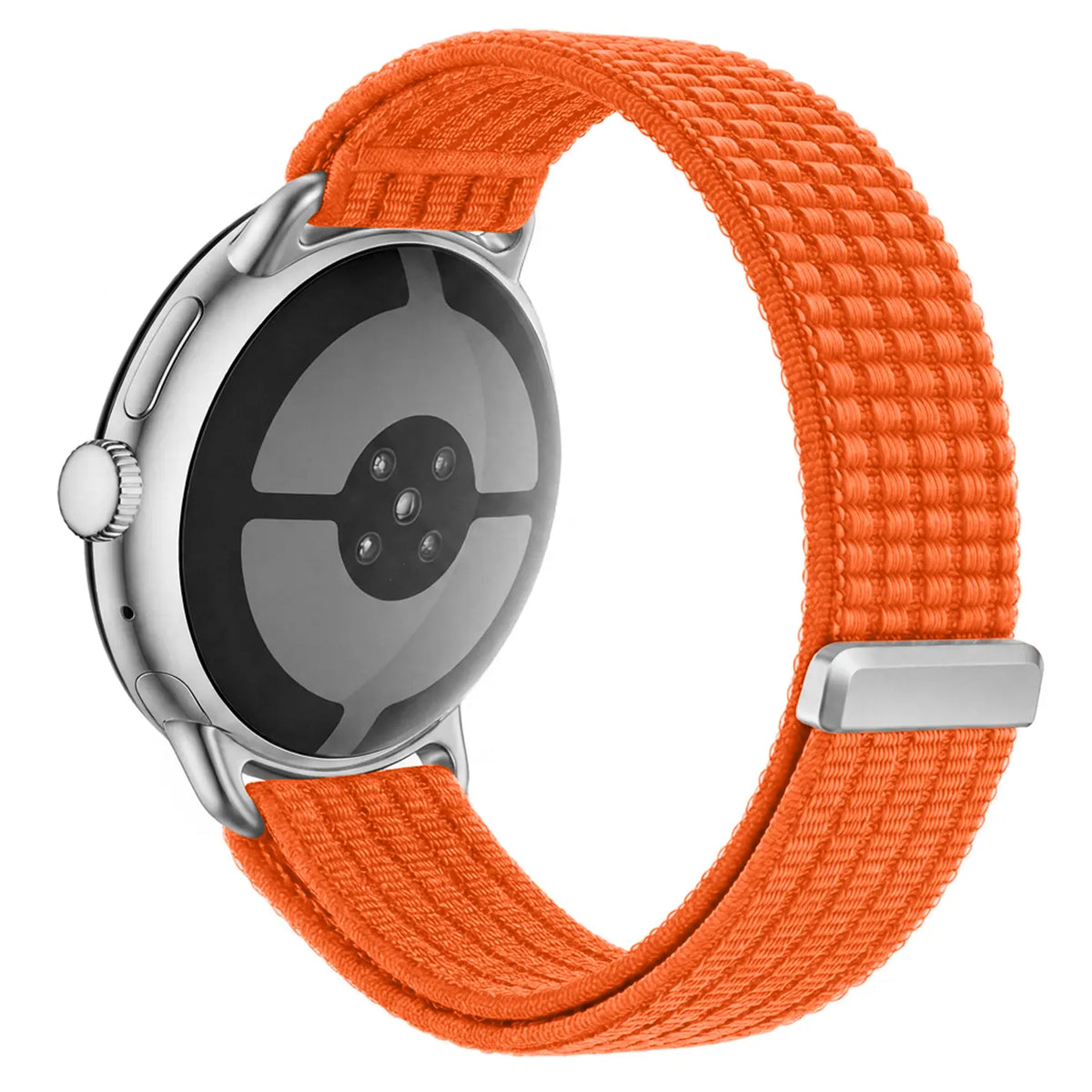 Google Pixel Watch 5 - 45mm Ultra Thin Nylon Strap (Orange)