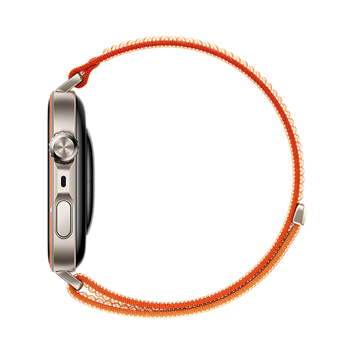 Huawei Watch Fit 4 Pro Ultra Thin Nylon Strap (Orange)