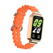 Correa silicona Ocean Xiaomi Smart Band 9 Active (naranja)
