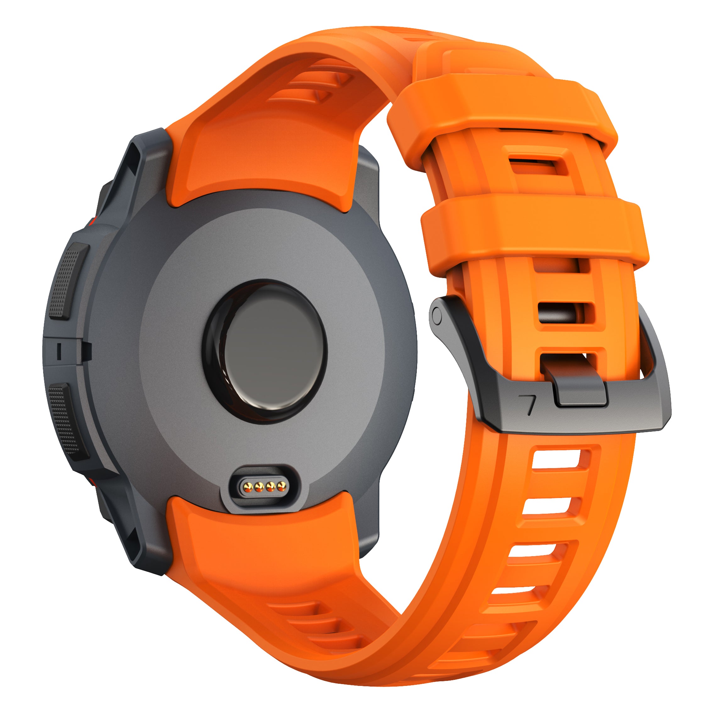 Garmin Instinct 3 - 50mm Silicone Strap 'Perfect Fit' (Orange)