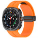 Correa siicona con D-buckle Samsung Galaxy Watch Ultra (naranja)