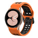 Correa cuadrada deportiva Samsung Galaxy Watch 4 44mm (naranja/negro)