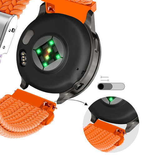 Bandz Garmin D2 Air X15 Woven Nylon Strap (Orange)
