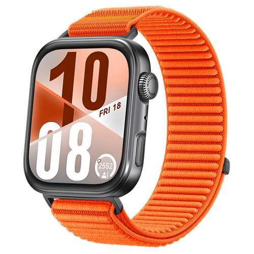Correa nylon ondulada Huawei Watch Fit 5 Pro (naranja)