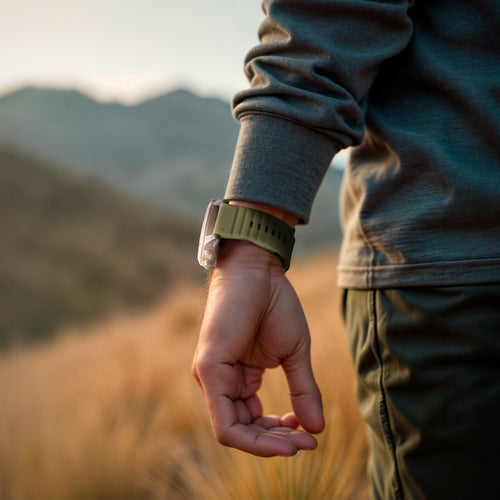 Correa silicona robusto Garmin Epix Pro (Gen 2) 51mm (verde militar)