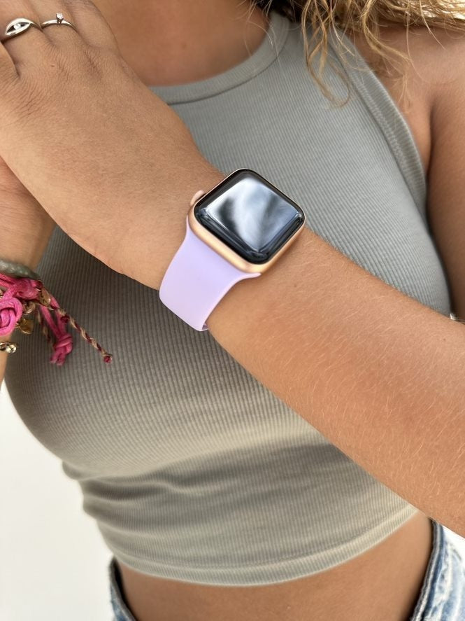 Correa silicona xoxo Wildhearts Apple Watch (lila)